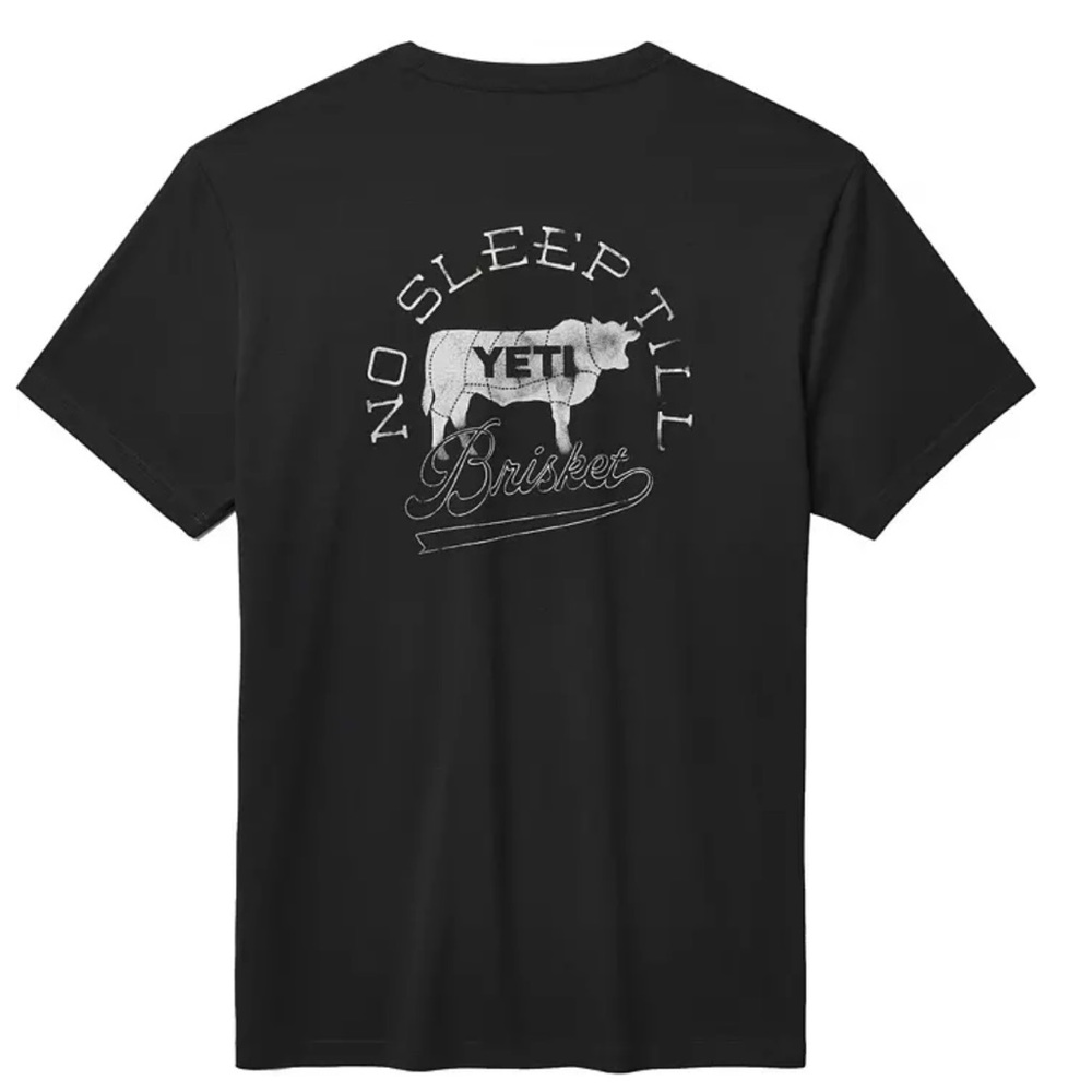 Yeti T-Shirt “no sleep till brisket”